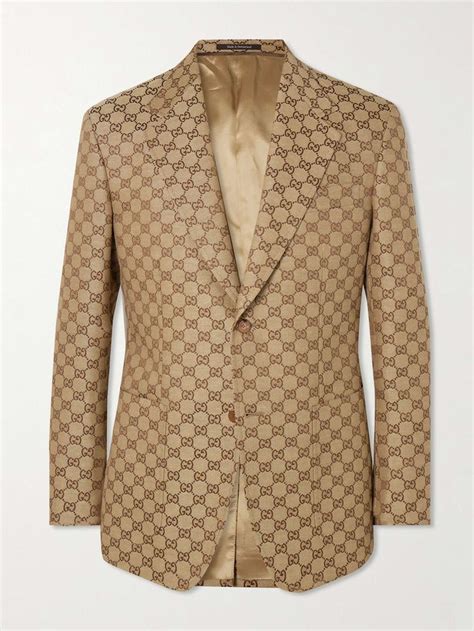 gucci linen blend suit jacket.